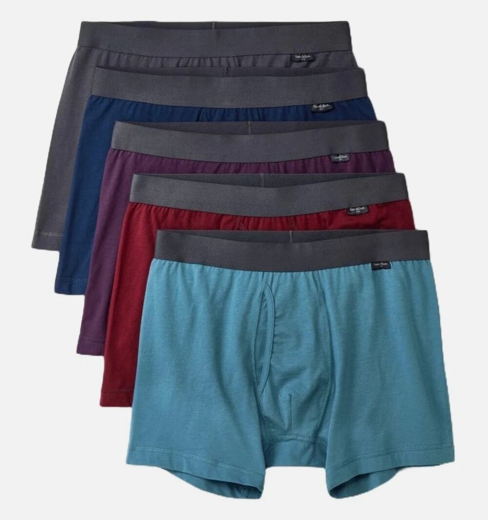 Goodfellow & Co Men's Boxer Briefs 5pk Alpha, Small, Regular, Regular